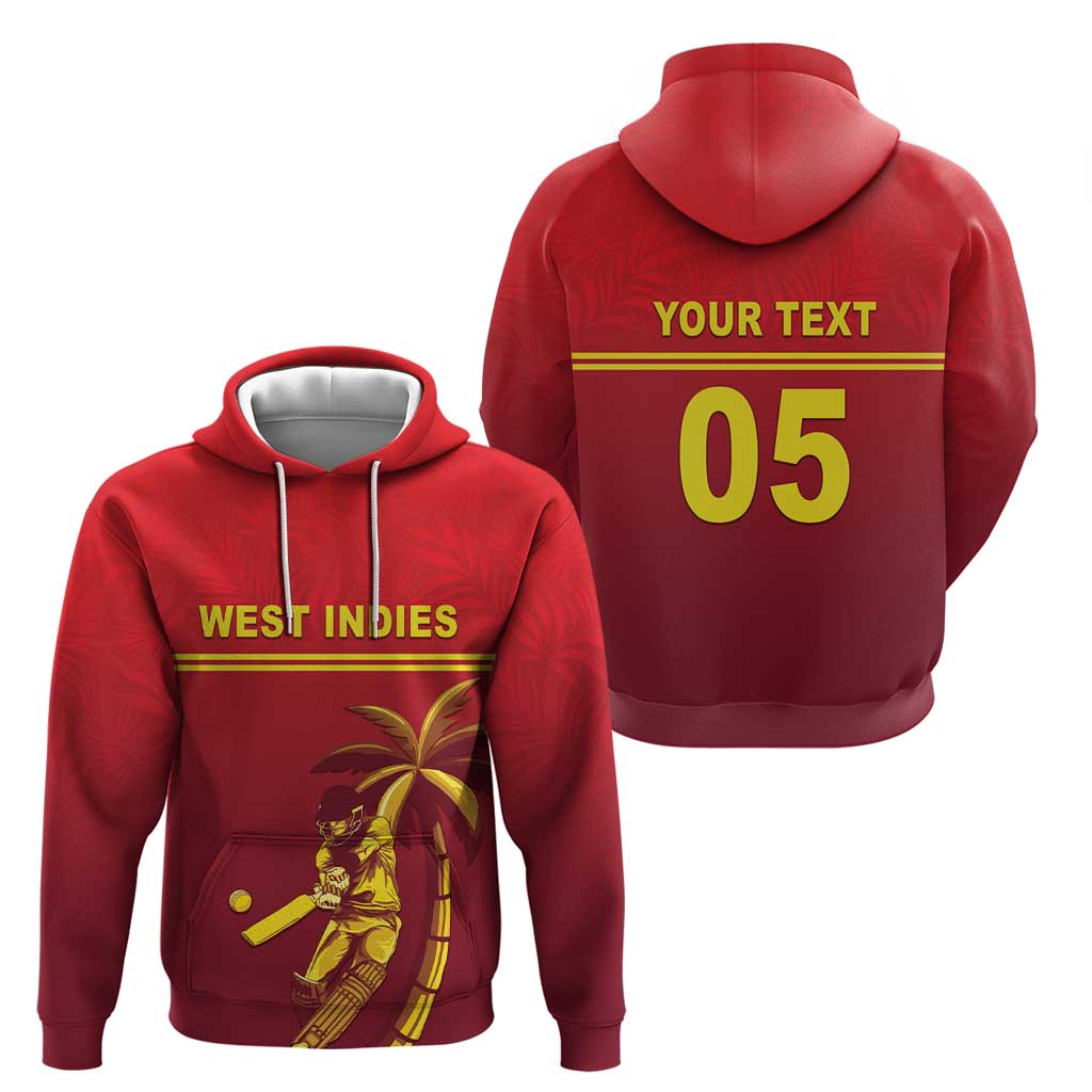 Custom West Indies Cricket Hoodie Vintage Style LT05