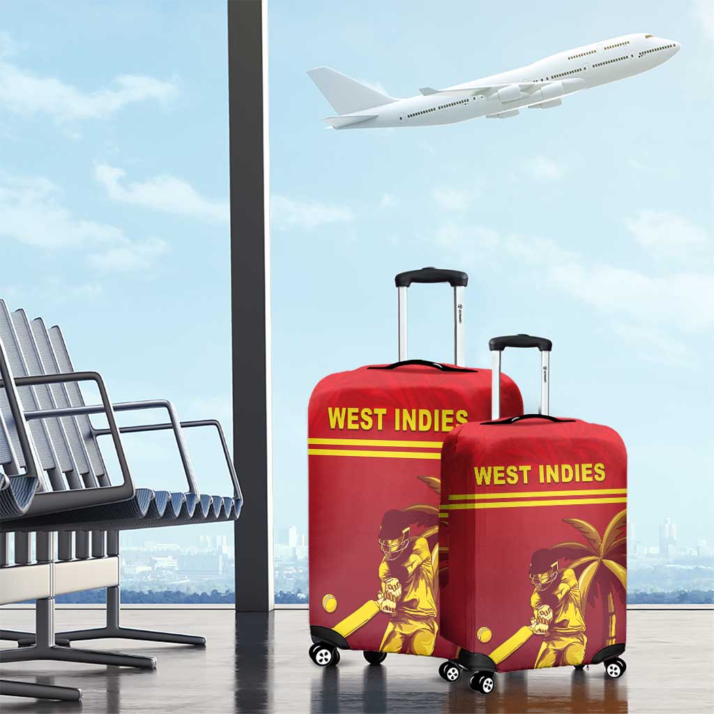 West Indies Cricket Luggage Cover Vintage Style LT05