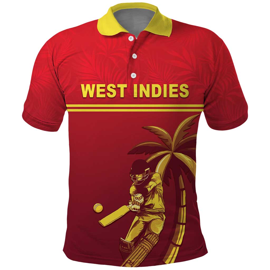 Custom West Indies Cricket Polo Shirt Vintage Style LT05