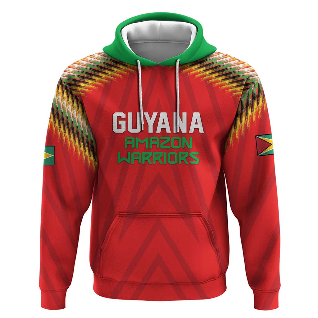 Custom Guyana Cricket Hoodie Go Amazon Warriors LT05