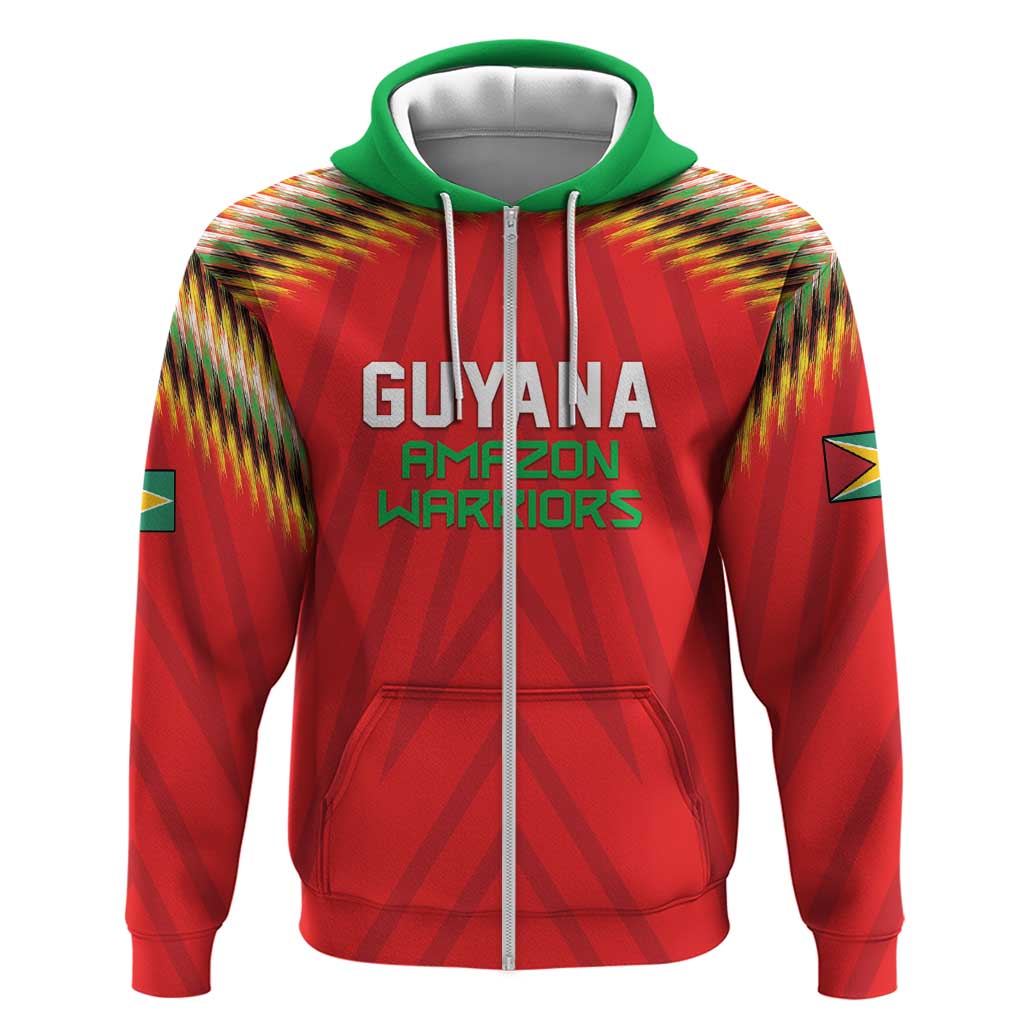 Custom Guyana Cricket Hoodie Go Amazon Warriors LT05