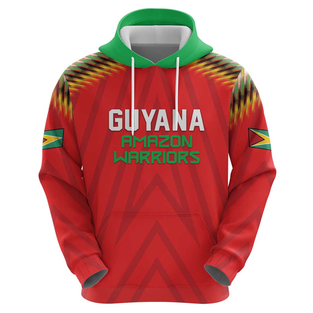 Custom Guyana Cricket Hoodie Go Amazon Warriors LT05
