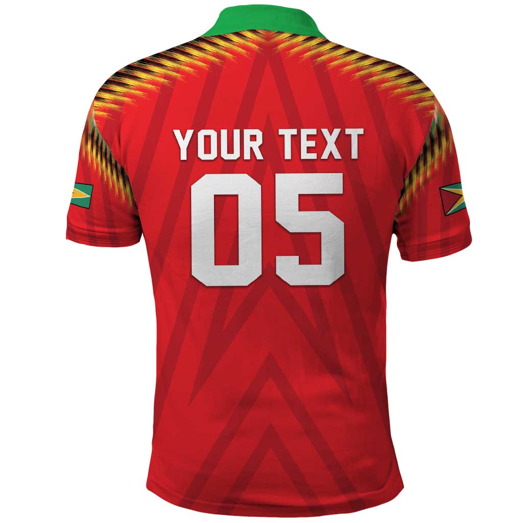 Custom Guyana Cricket Polo Shirt Go Amazon Warriors LT05