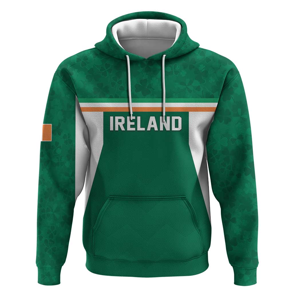 Custom Ireland Rugby Hoodie Old Retro Style LT05