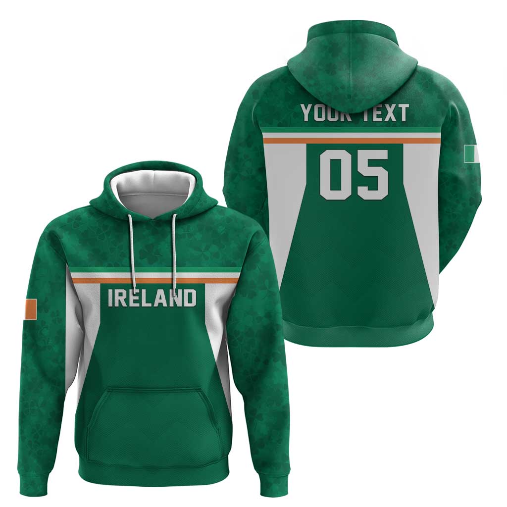 Custom Ireland Rugby Hoodie Old Retro Style LT05