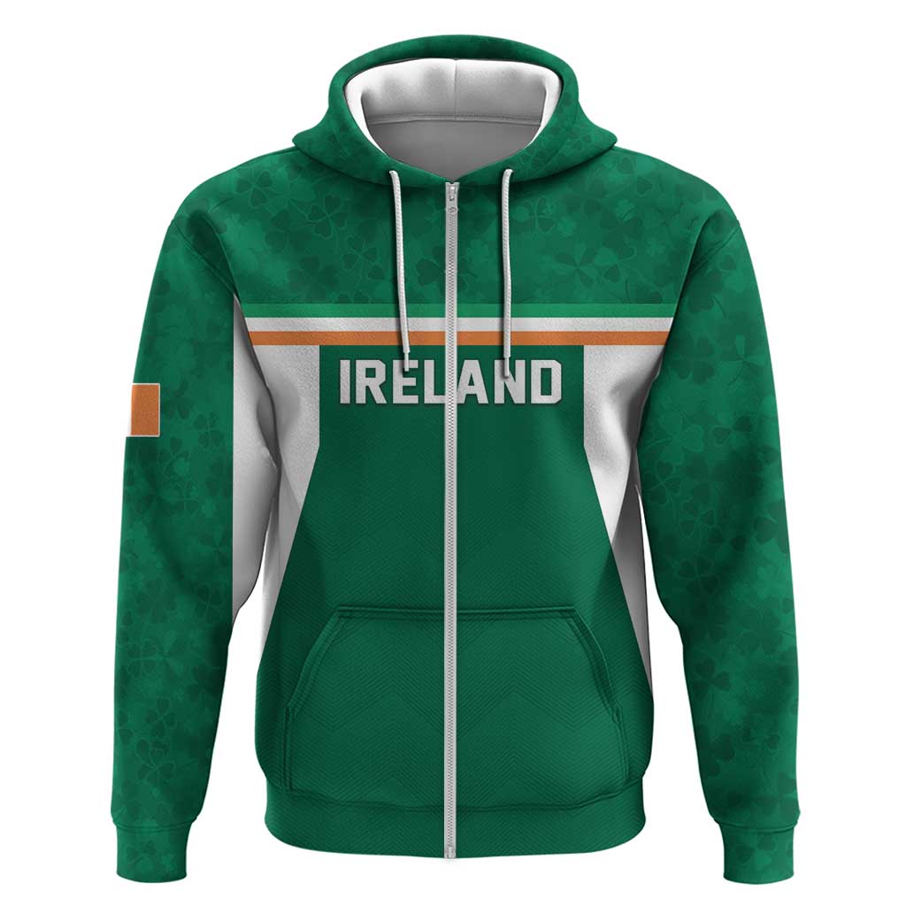 Custom Ireland Rugby Hoodie Old Retro Style LT05