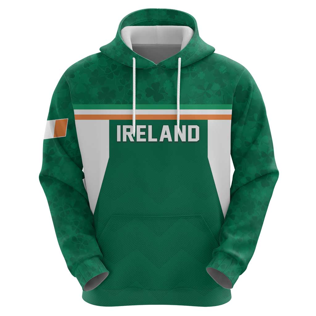 Custom Ireland Rugby Hoodie Old Retro Style LT05