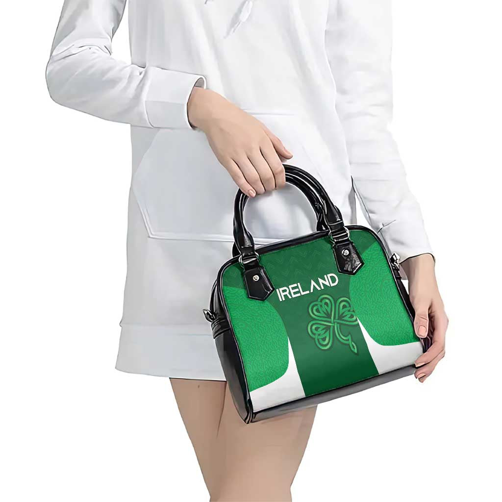 Ireland Rugby Shoulder Handbag Irish Celtic Shamrock LT05