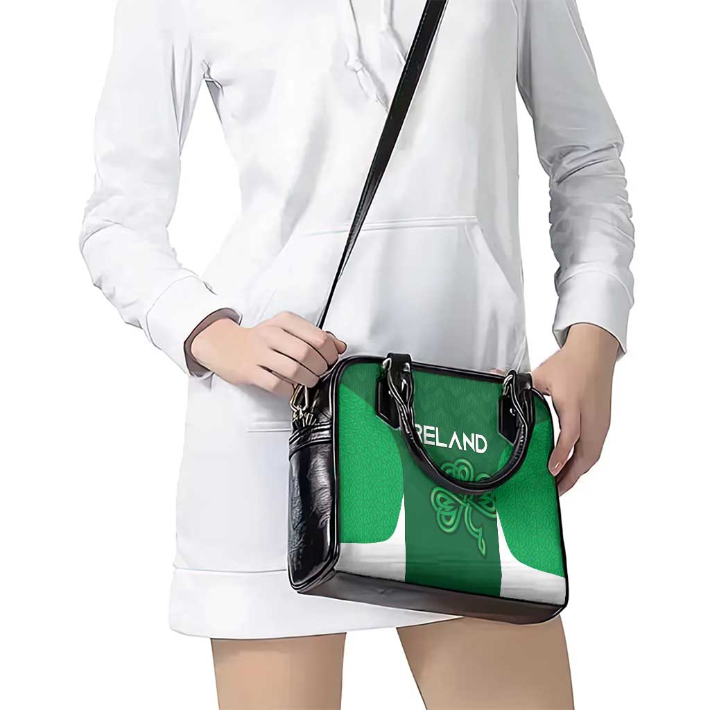 Ireland Rugby Shoulder Handbag Irish Celtic Shamrock LT05
