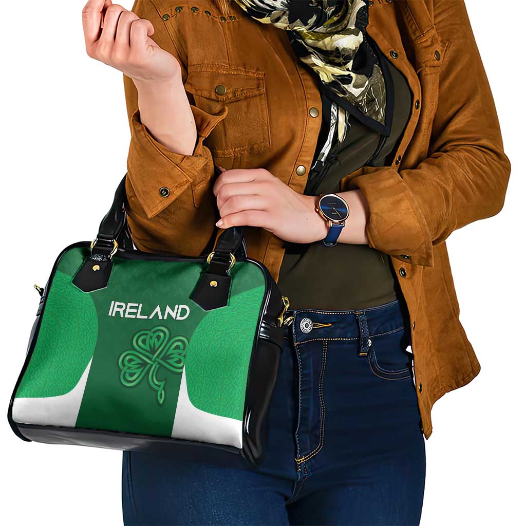 Ireland Rugby Shoulder Handbag Irish Celtic Shamrock LT05