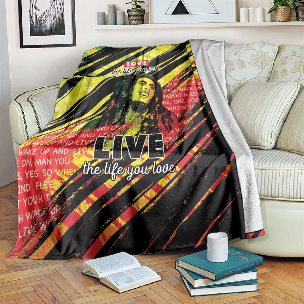 Reggae Legend Blanket Love The Life You Live Live The Life You Love LT05