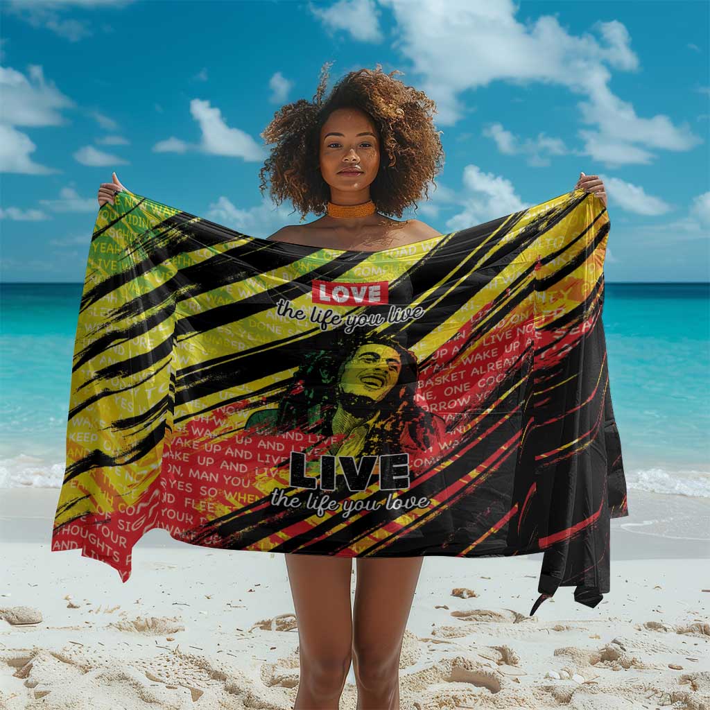 Reggae Legend Sarong Love The Life You Live Live The Life You Love LT05
