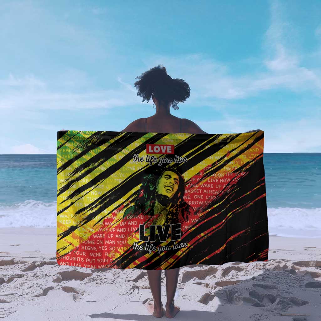 Reggae Legend Sarong Love The Life You Live Live The Life You Love LT05