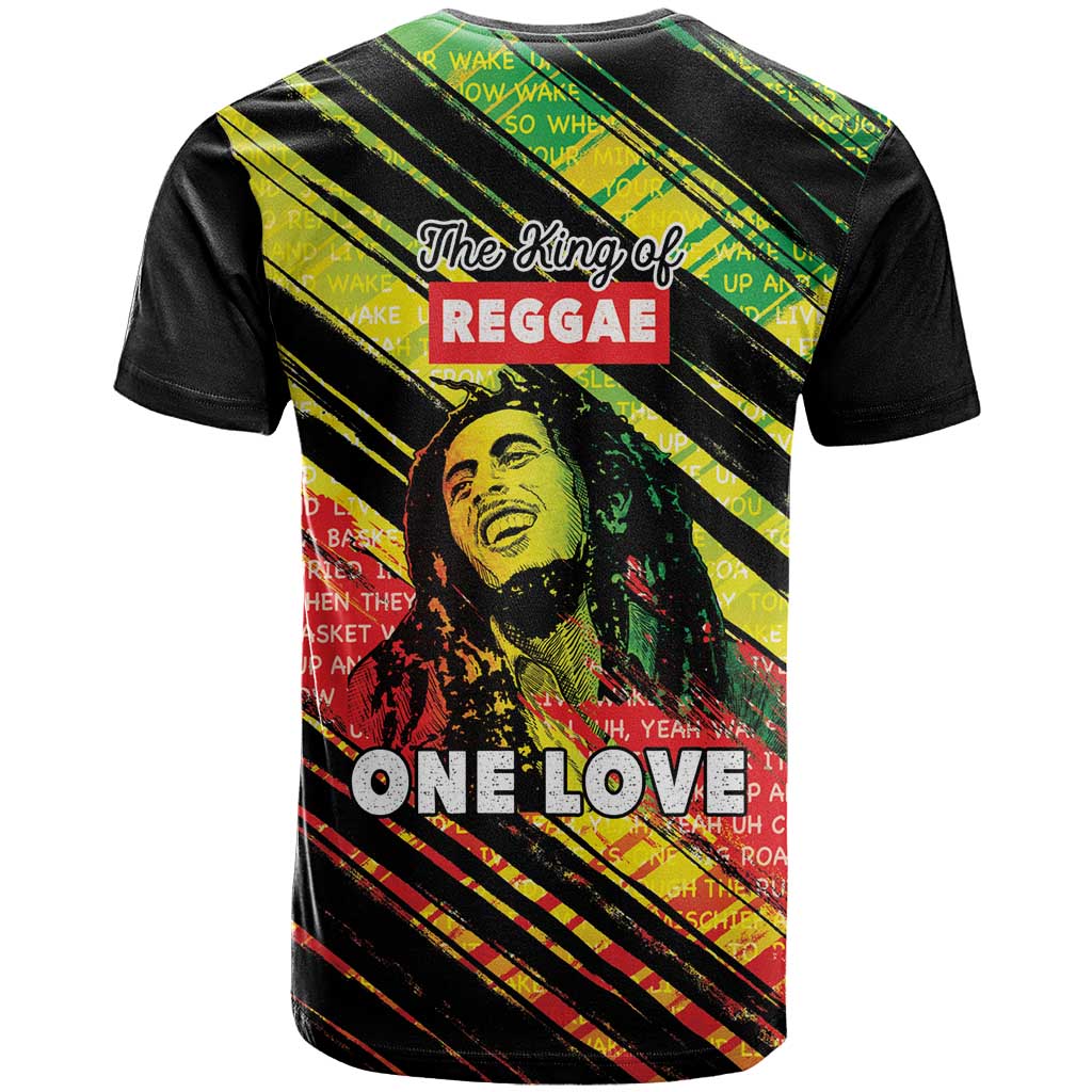Reggae Legend T shirt Love The Life You Live Live The Life You Love LT05