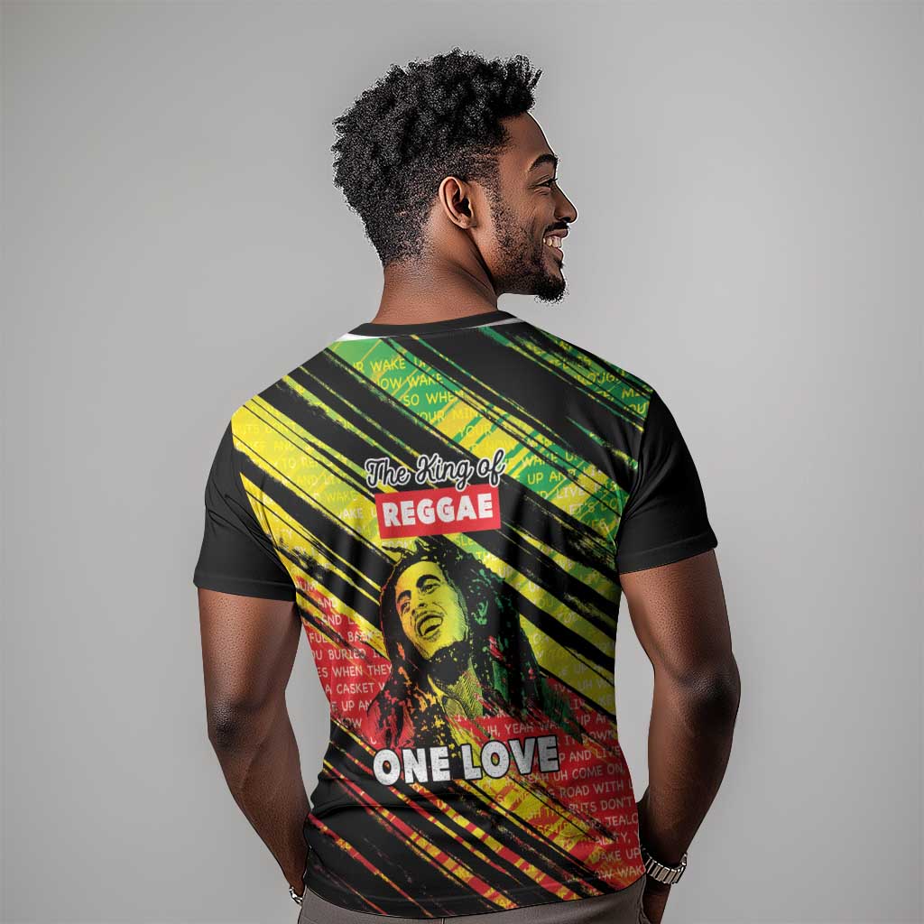 Reggae Legend T shirt Love The Life You Live Live The Life You Love LT05