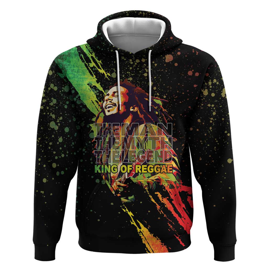 Legend Bob Hoodie One Love Heart Destiny LT05