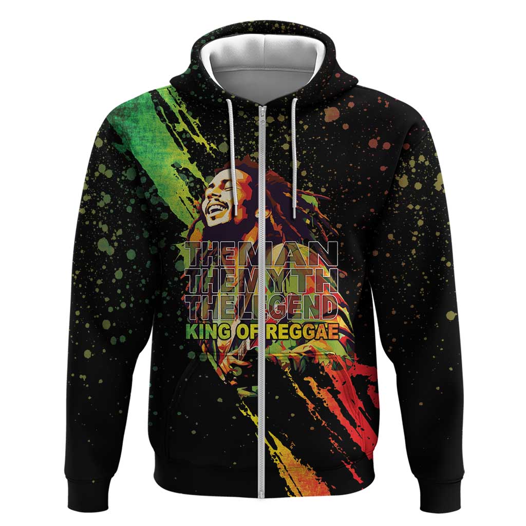 Legend Bob Hoodie One Love Heart Destiny LT05