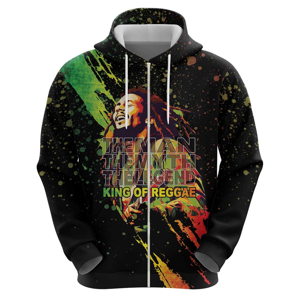 Legend Bob Hoodie One Love Heart Destiny LT05