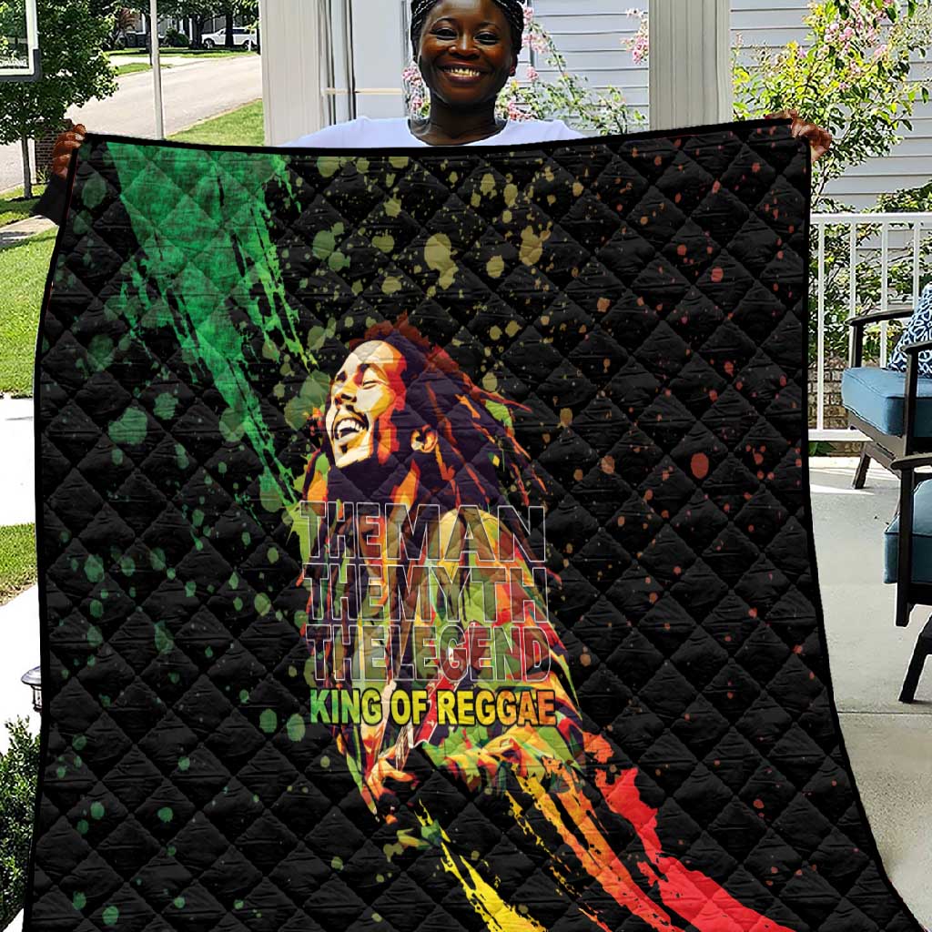 Afro Legend Bob Quilt One Love Heart Destiny LT05