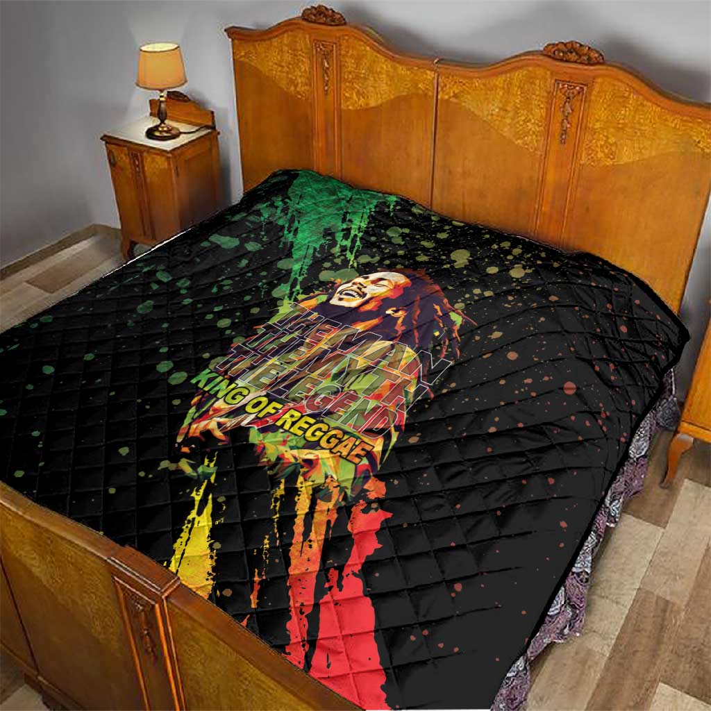 Afro Legend Bob Quilt One Love Heart Destiny LT05