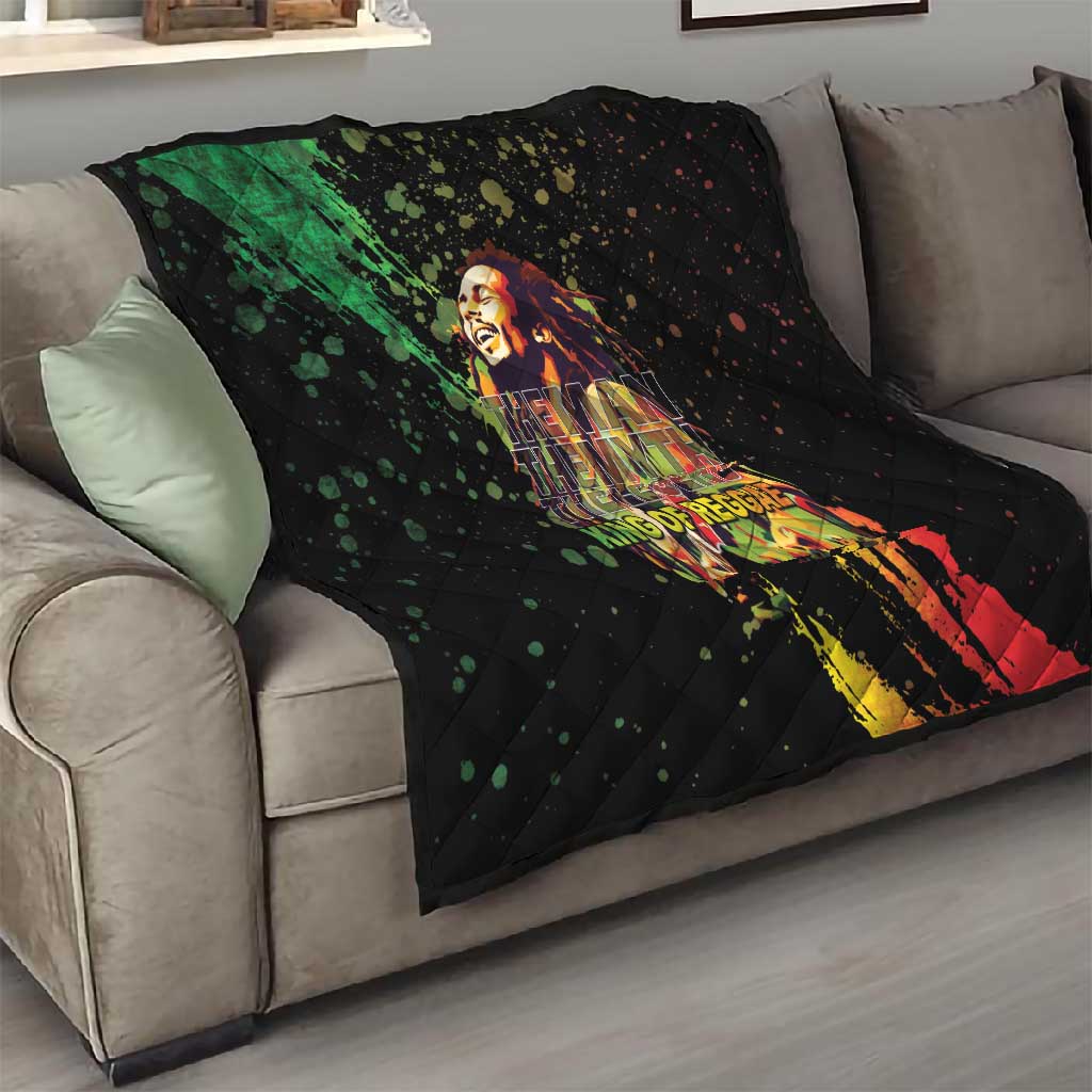 Afro Legend Bob Quilt One Love Heart Destiny LT05