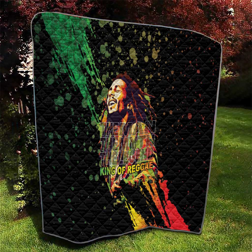 Afro Legend Bob Quilt One Love Heart Destiny LT05