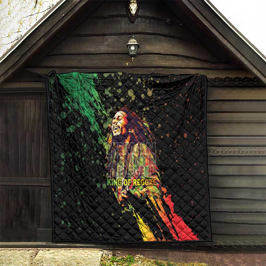 Afro Legend Bob Quilt One Love Heart Destiny LT05