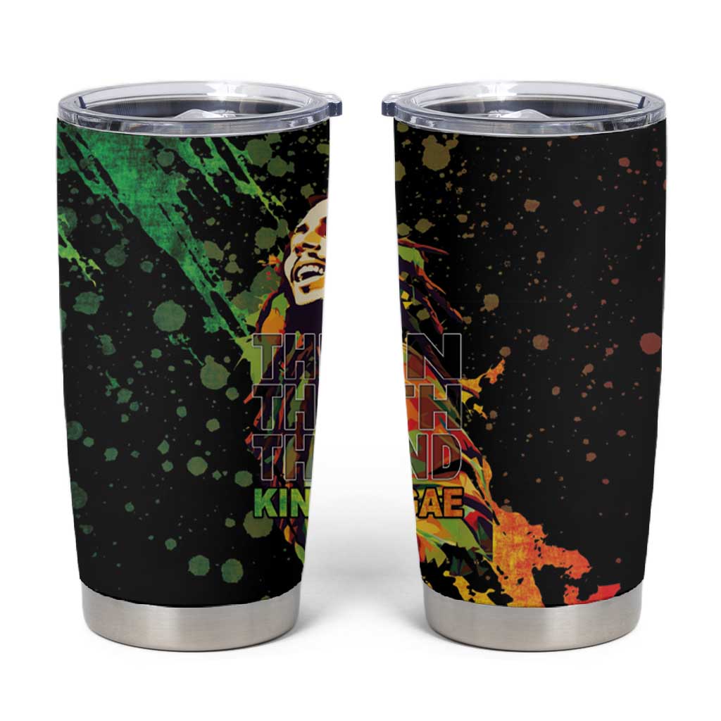 Afro Legend Bob Tumbler Cup One Love Heart Destiny LT05