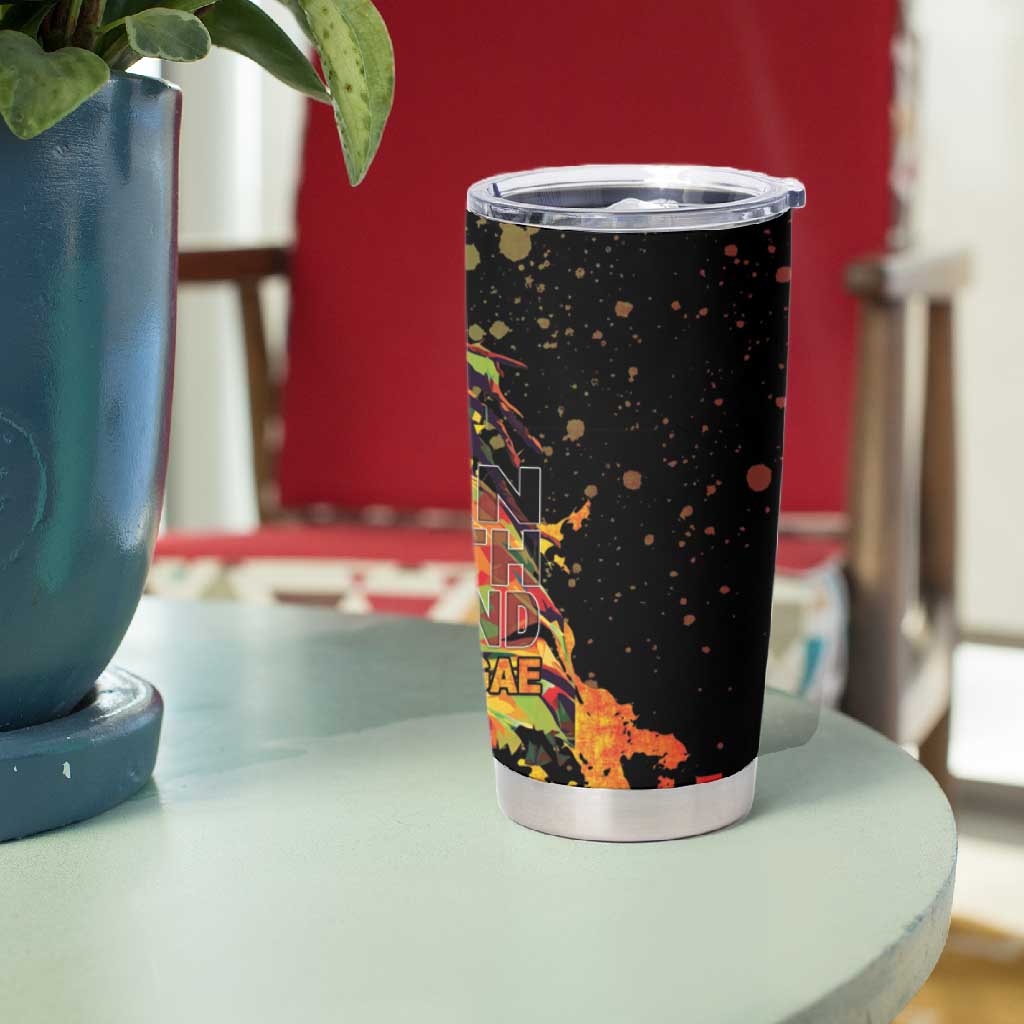 Afro Legend Bob Tumbler Cup One Love Heart Destiny LT05