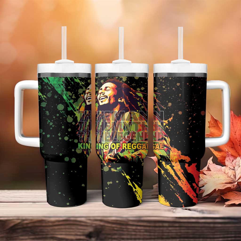 Afro Legend Bob Tumbler With Handle One Love Heart Destiny LT05