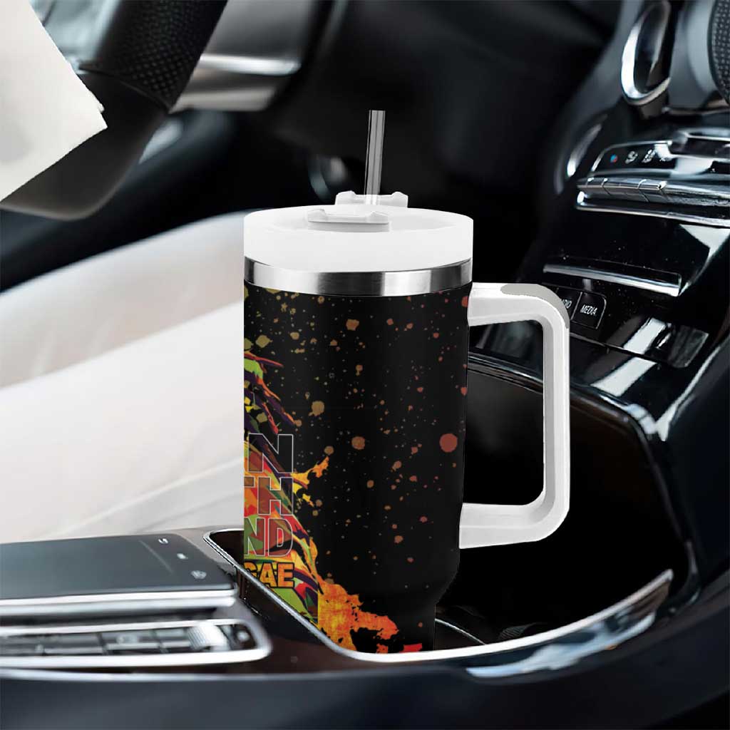 Afro Legend Bob Tumbler With Handle One Love Heart Destiny LT05