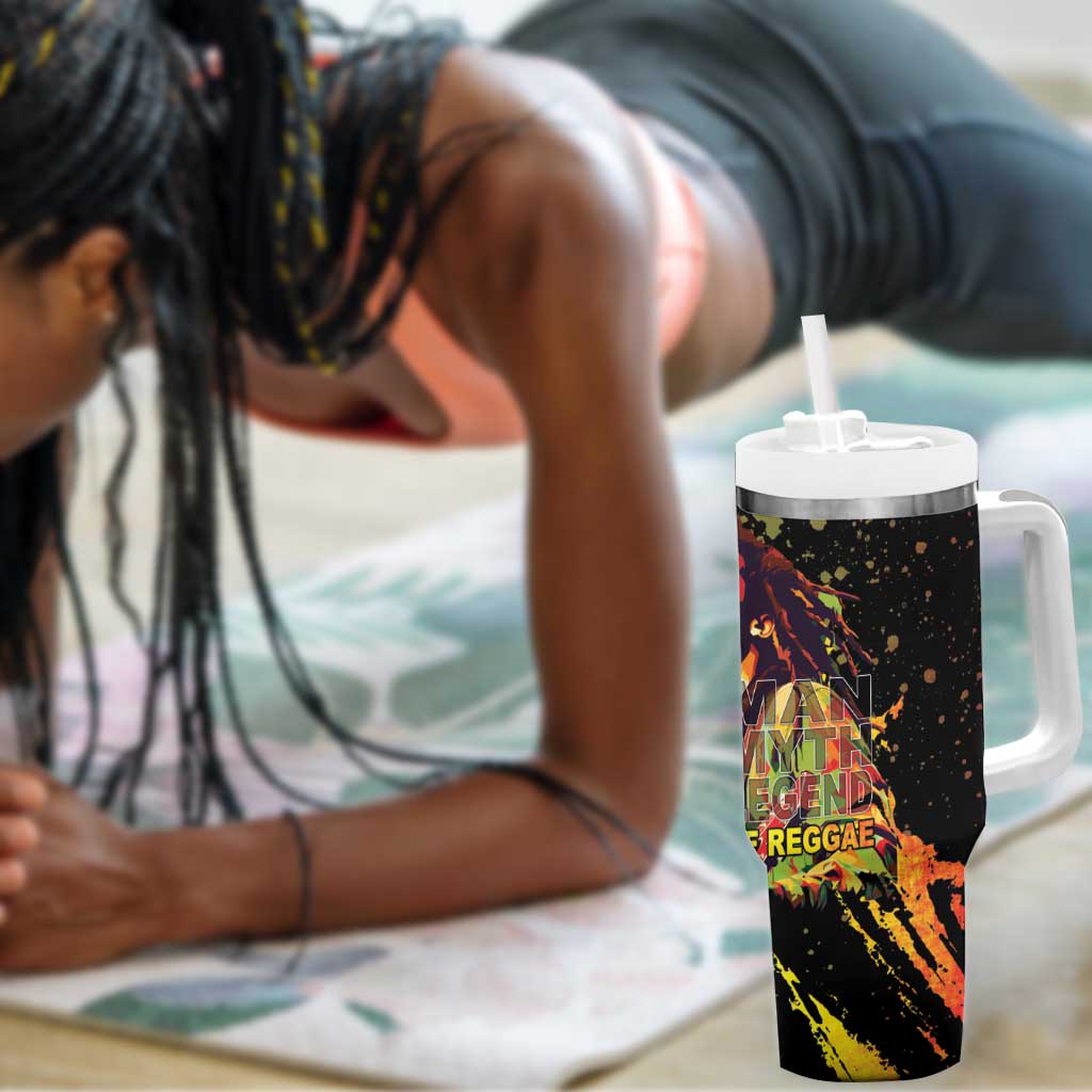 Afro Legend Bob Tumbler With Handle One Love Heart Destiny LT05