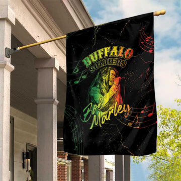 Reggae King Buffalo Soldier Garden Flag Honoring The Legend LT05