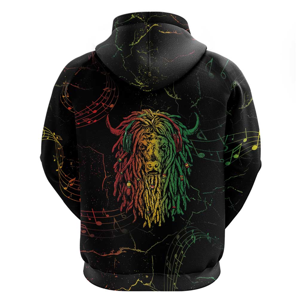 Reggae King Buffalo Soldier Hoodie Honoring The Legend LT05