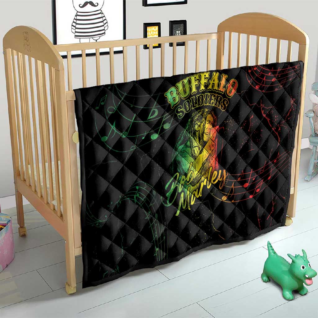 Reggae King Buffalo Soldier Quilt Honoring The Legend LT05