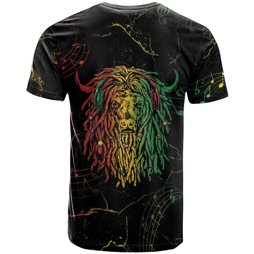 Reggae King Buffalo Soldier T shirt Honoring The Legend LT05