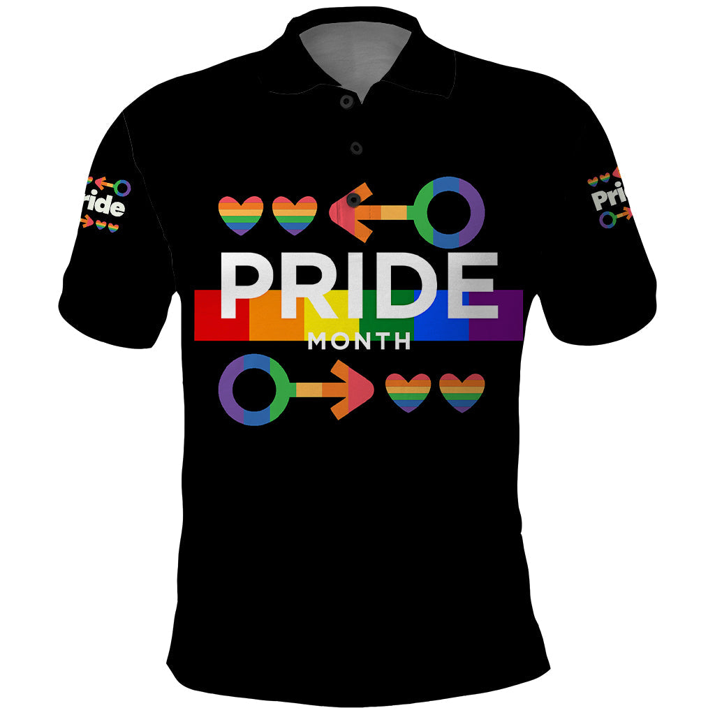 LGBT Gay Polo Shirt Pride LT6