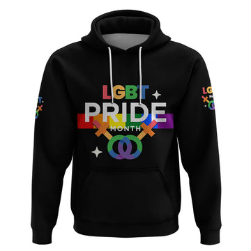 LGBT Lesbian Hoodie Pride LT6