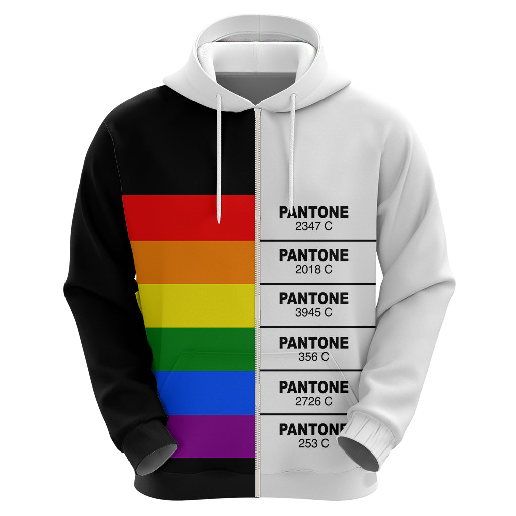 LGBT Pantone Hoodie Pride LT6