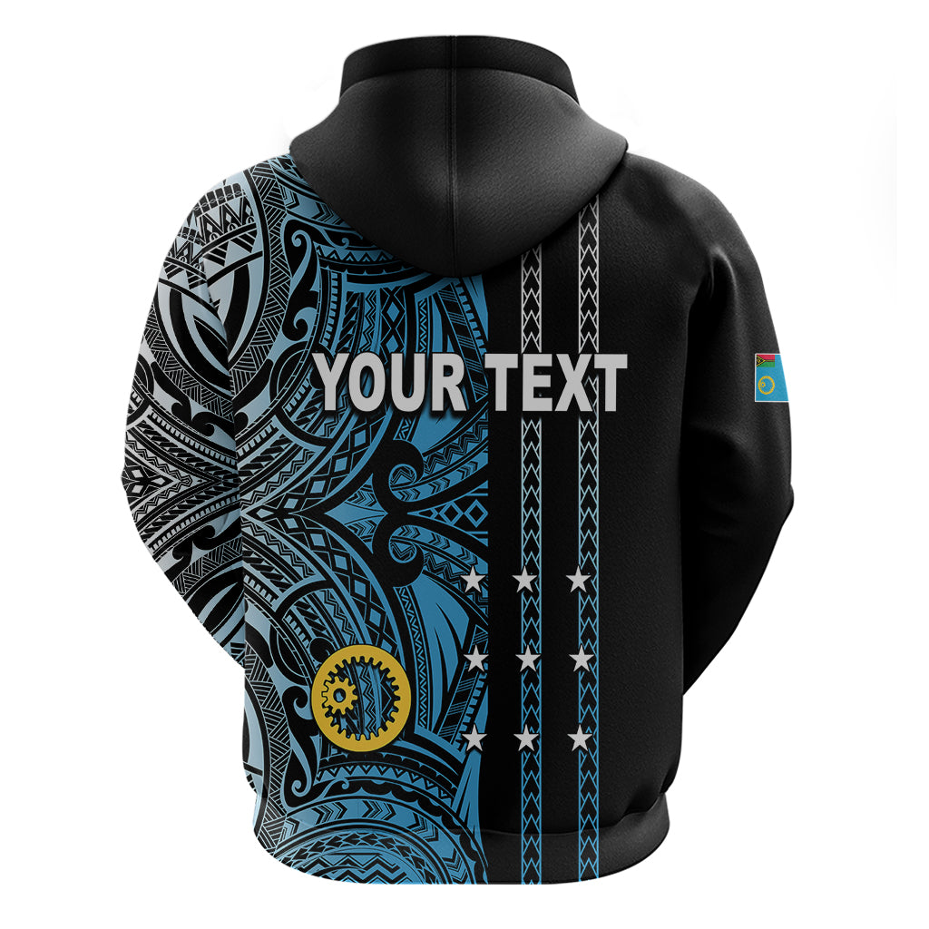 Custom Vanuatu Sanma Hoodie Polynesian Tribal LT6