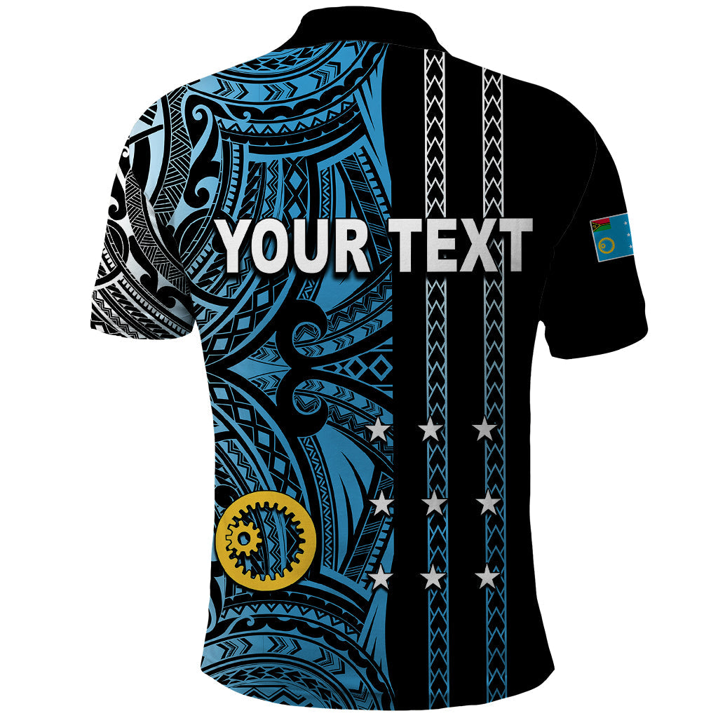 Custom Vanuatu Sanma Polo Shirt Polynesian Tribal LT6