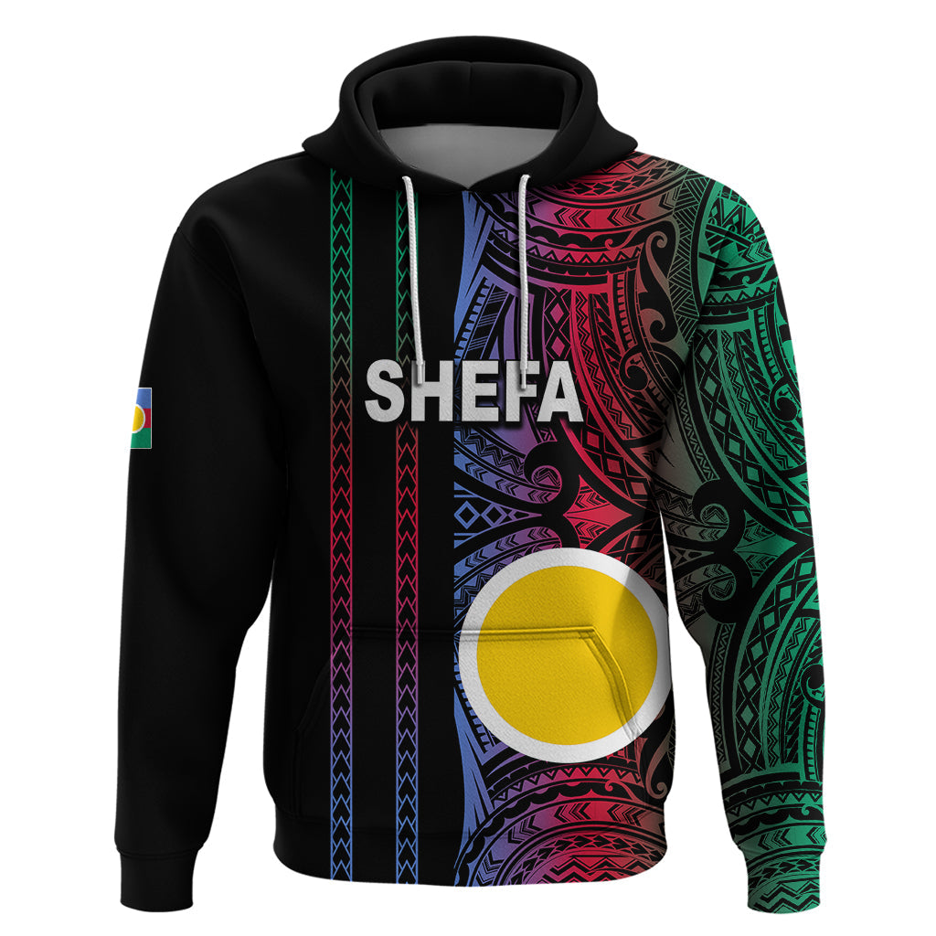 Custom Vanuatu Shefa Hoodie Polynesian Tribal LT6