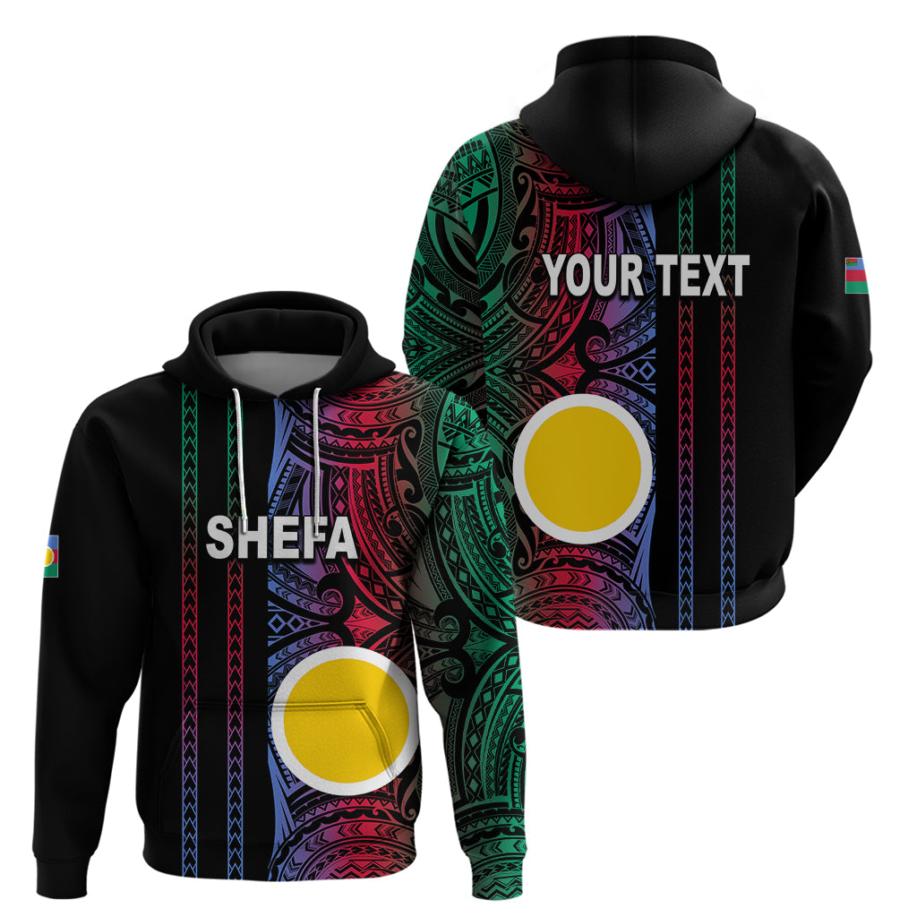 Custom Vanuatu Shefa Hoodie Polynesian Tribal LT6
