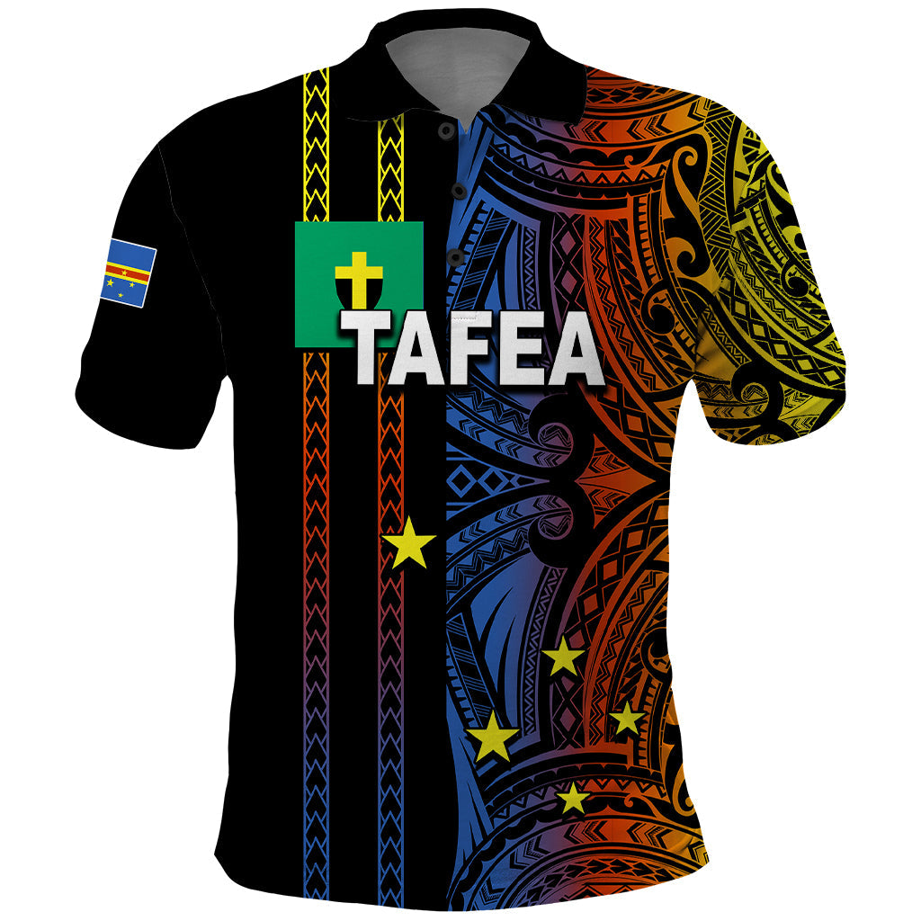 Custom Vanuatu Tafea Polo Shirt Polynesian Tribal LT6