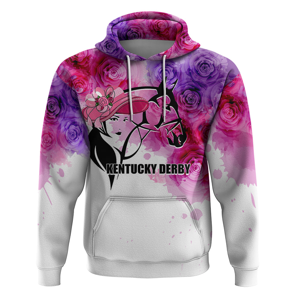 Kentucky Horse Racing Hoodie Derby Girl LT6