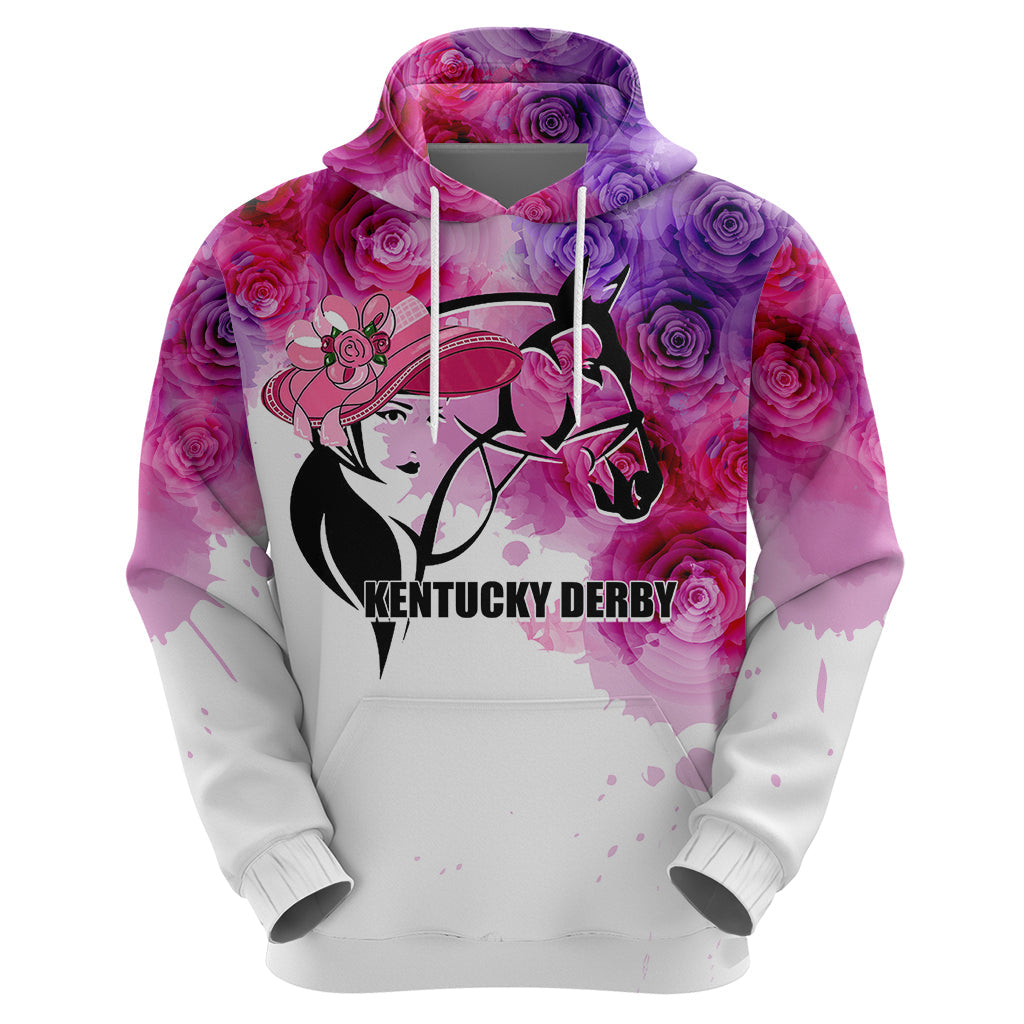 Kentucky Horse Racing Hoodie Derby Girl LT6