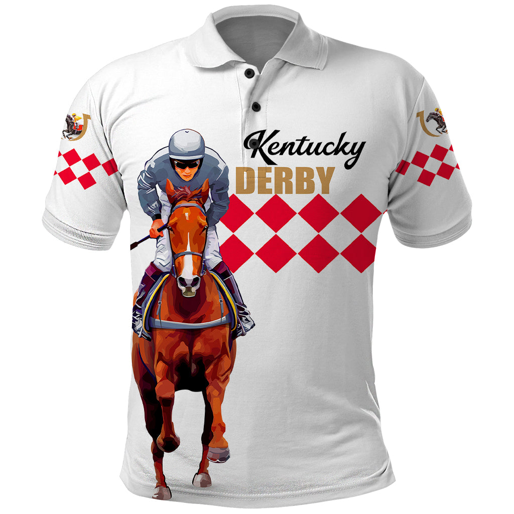 Kentucky Horse Racing Polo Shirt LT6