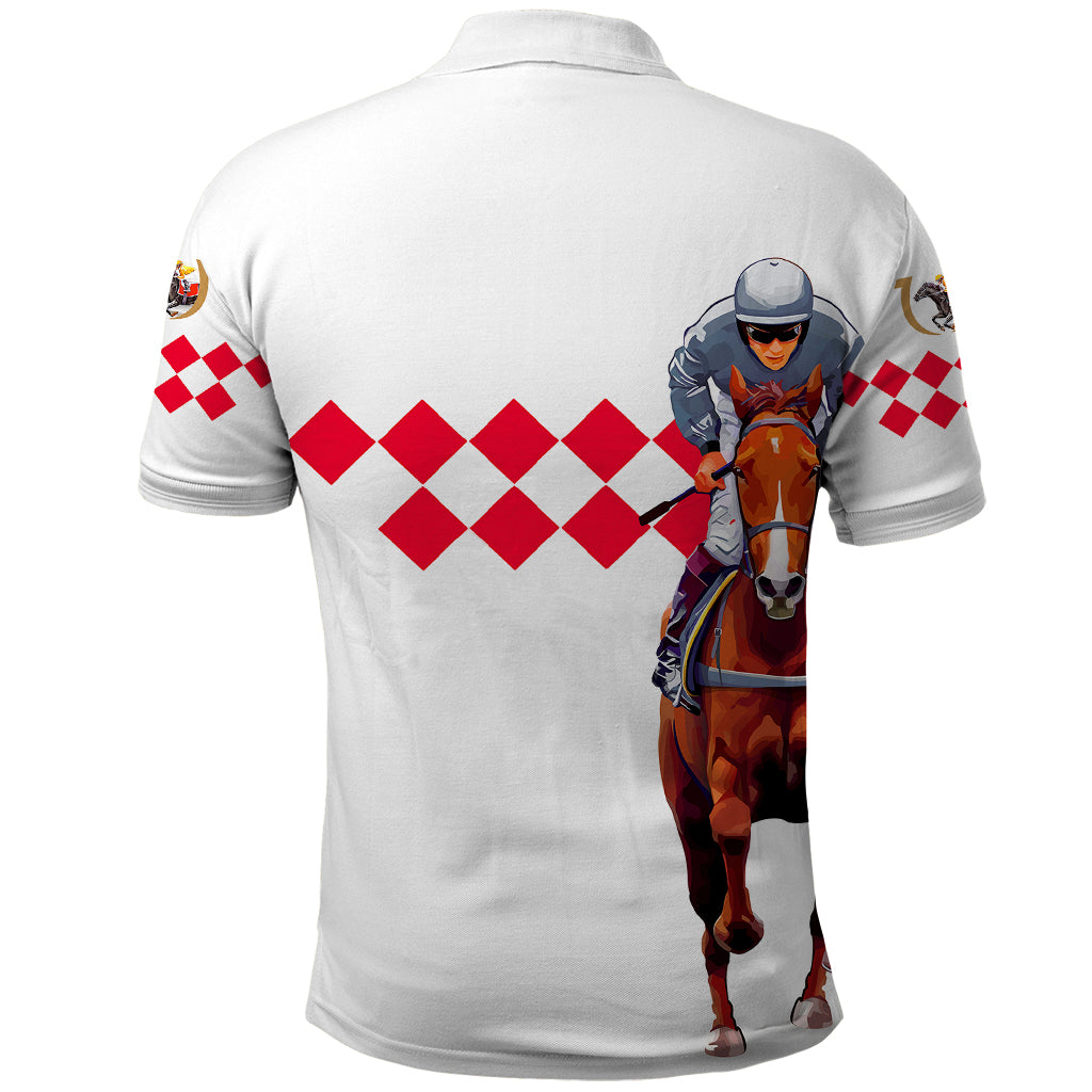 Kentucky Horse Racing Polo Shirt LT6