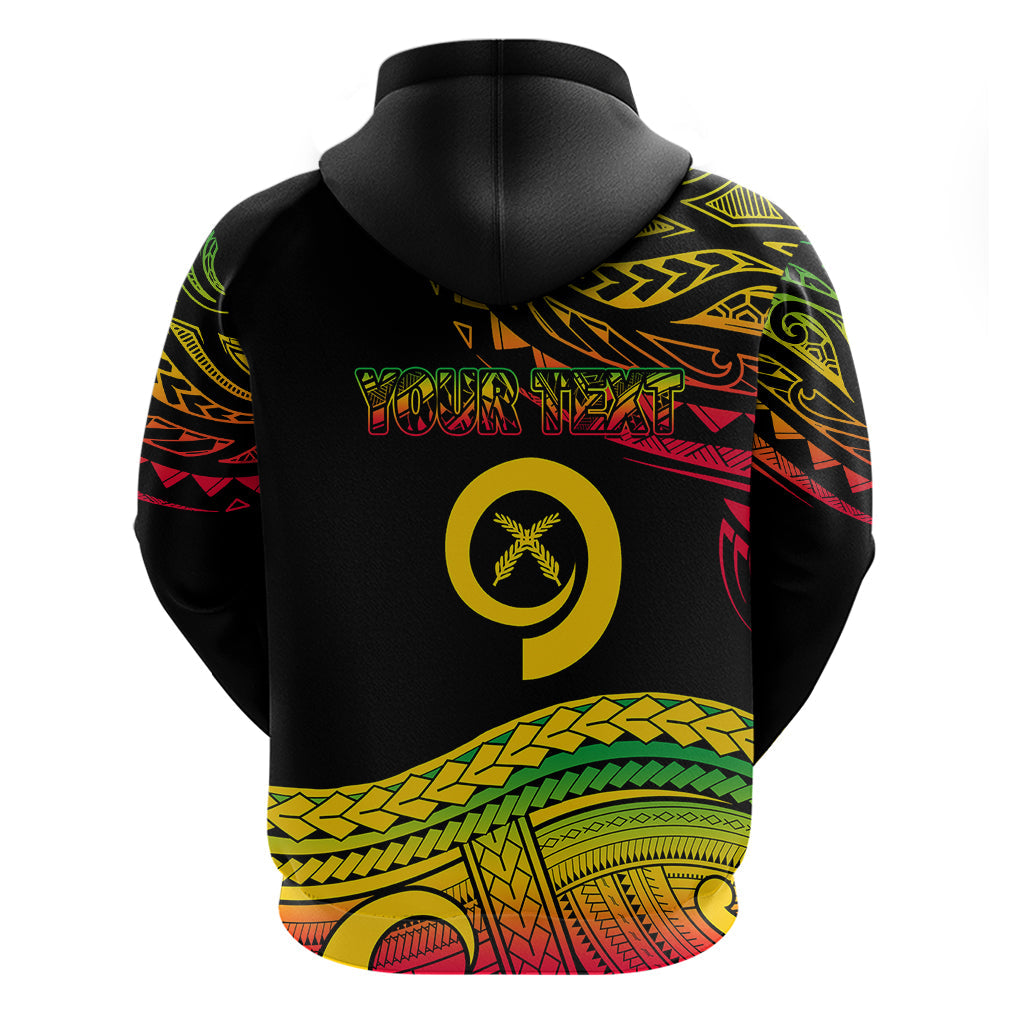 Custom Tribal Vanuatu Hoodie Pround To Be A Ni Van LT6