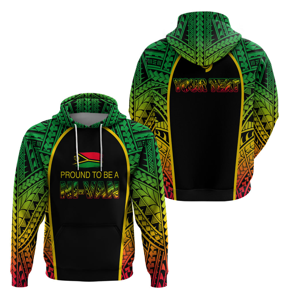 Custom Vanuatu Hoodie Pround To Be A Ni Van LT6